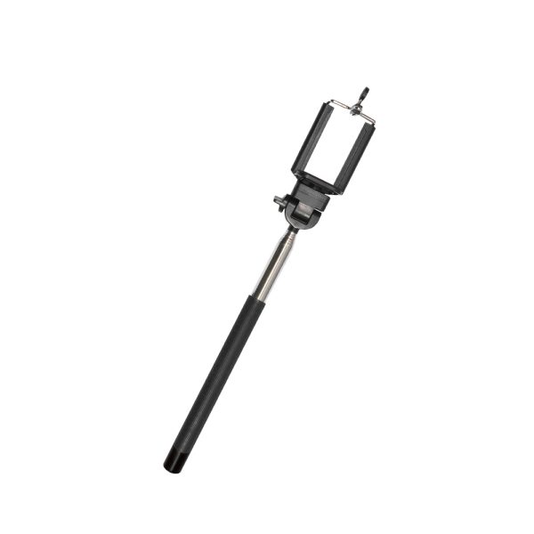 Premium Silver Plastic Phone Selfie Stick