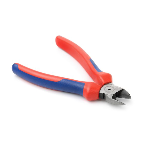 Basic Silver Iron Red/Blue Handle Plier